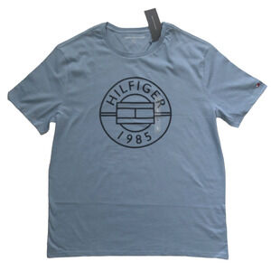 Tommy Hilfiger T Shirt David Graphic Crew Neck Logo Size XL